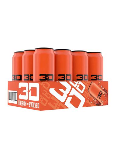3D ENERGY DRINK Energy Drink 12x473ml