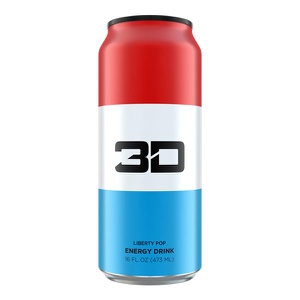 3D ENERGY DRINK Energy Drink 24x473ml