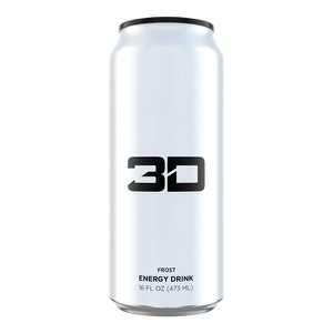 3D ENERGY DRINK Energy Drink (White (Frost), 473ml)