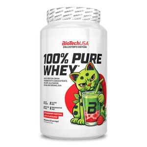 BIOTECH USA 100% Pure Whey (Strawberry Matcha Latte, 900g)
