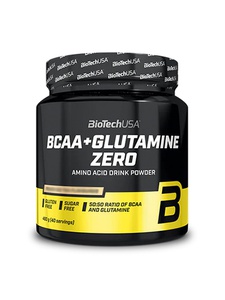 BIOTECH USA BCAA + Glutamine Zero (Orange, 480g)