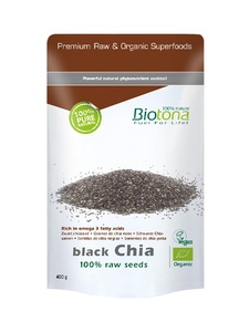 BIOTONA Bio Black Chia Raw Seeds (400g) BIOTONA Bio Black Chia Raw Seeds (400g)