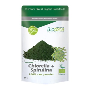 BIOTONA Chlorella + Spirulina Powder