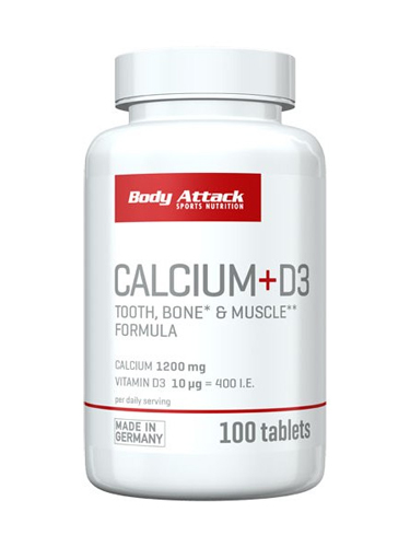 BODY ATTACK Calcium + D3