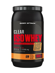 BODY ATTACK Clear Iso Whey (Cherry, 900g)