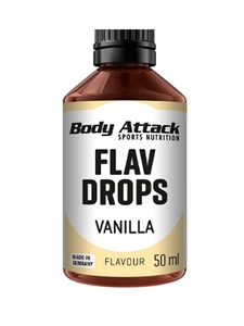 BODY ATTACK Flav Drops (Vanilla, 50ml)