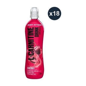 BODY ATTACK L-Carnitine Drink 18x500ml