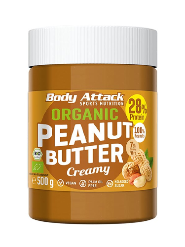 BODY ATTACK Organic Peanut Butter