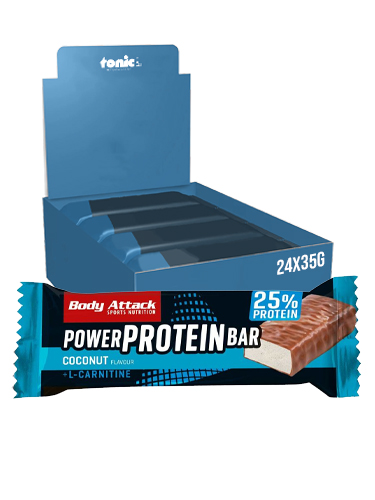 BODY ATTACK Power Protein Bar 24x35g