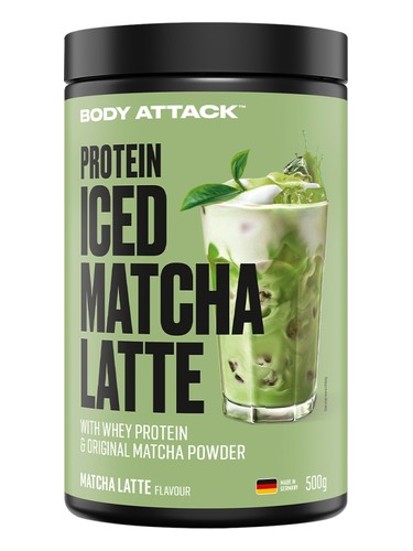 BODY ATTACK Protein Iced Matcha Latte