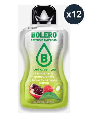 BOLERO Advanced Hydration Iced Green Tea 12x8g