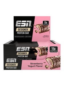 ESN Designer Protein Bar 12x45g (Strawberry Yogurt)