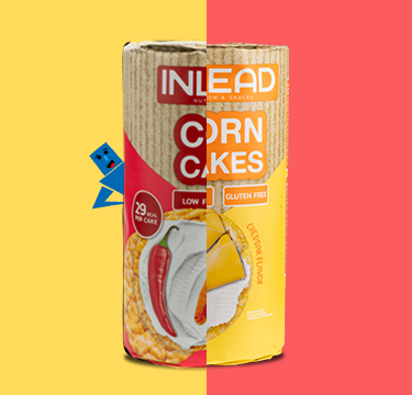INLEAD Corn Cakes 12x120g