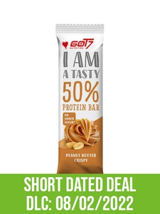 GOT7 50% Protein Bar (Peanut Butter Crispy, 60g)