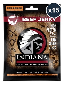 INDIANA JERKY Beef Jerky 15x25g