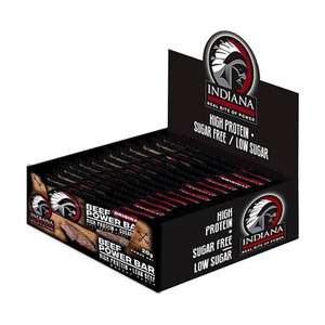 INDIANA JERKY Beef Power Bar Original 20x20g