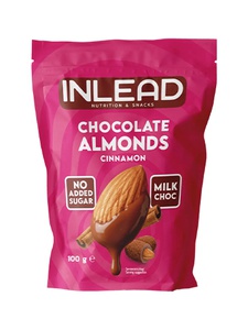 INLEAD Chocolate Almonds Milk Chocolate (Cinnamon, 100g)