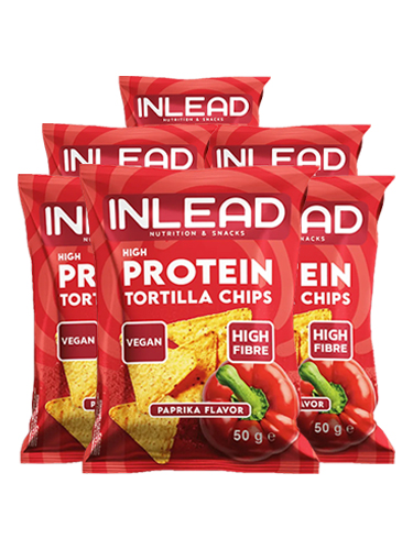 INLEAD High Protein Tortilla Chips 6x50g
