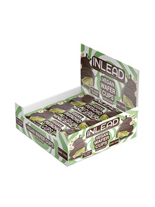 INLEAD Vegan Wafer Cups 15x50g (Pistachio Dark Chocolate)