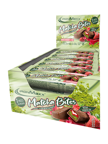 IRONMAXX Matcha Bites 24x46g