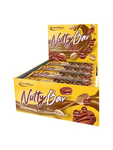 IRONMAXX Nutty Bar 12x40g (Pecan Caramel Milk Chocolate)
