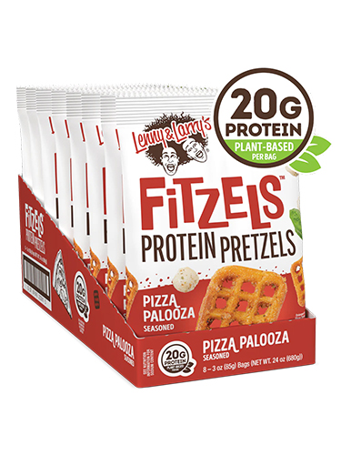 LENNY & LARRY'S Fitzels Protein Pretzels 8x85g