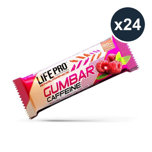 LIFE PRO Endurance Gumbar Caffeine 24x32g