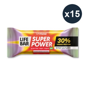 LIFEFOOD Life Bar Super Pow 15x40g