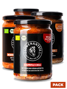 LÖWENANTEIL Pack Découverte 4 x 570g