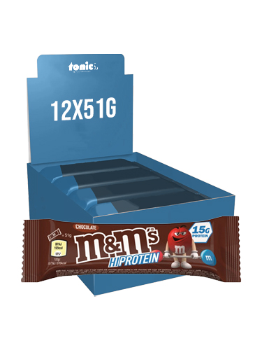 MARS INC. M&M's Hi Protein Bar 12x51g