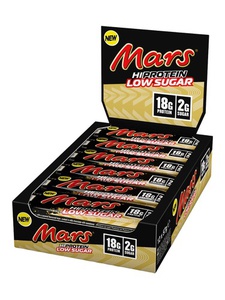 MARS INC. Mars Hi Protein Low Sugar Bar 12x55g