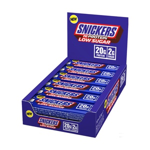 MARS INC. Snickers Hi Protein Low Sugar Bar 12x57g