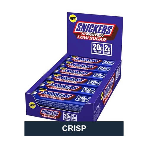 MARS INC. Snickers Hi Protein Low Sugar Bar 12x57g