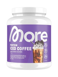 MORE Protein Iced Coffee (Dark Cookie Crumble, 300g) MORE Protein Iced Coffee (Dark Cookie Crumble, 300g)