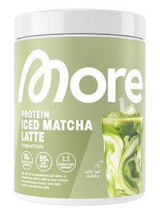 MORE Protein Iced Matcha Latte