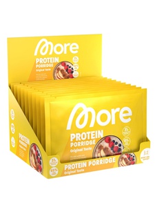 MORE Protein Porridge 10x62g (Original) MORE Protein Porridge 10x62g (Original)