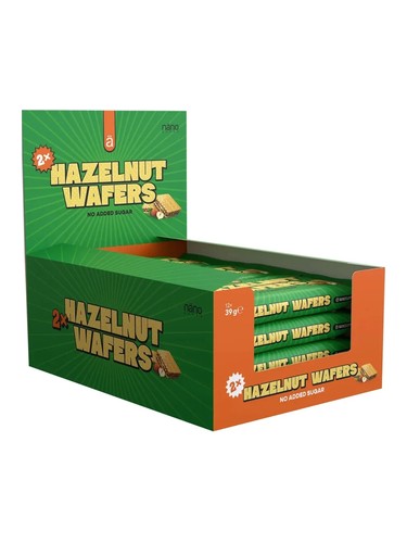 NANOSUPPS Ä Hazelnut Wafers 12x39g