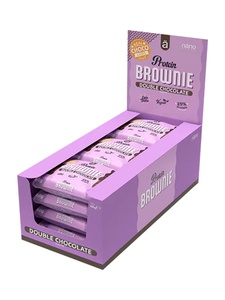 NANOSUPPS Ä Protein Brownie 12x60g (Double Chocolate)
