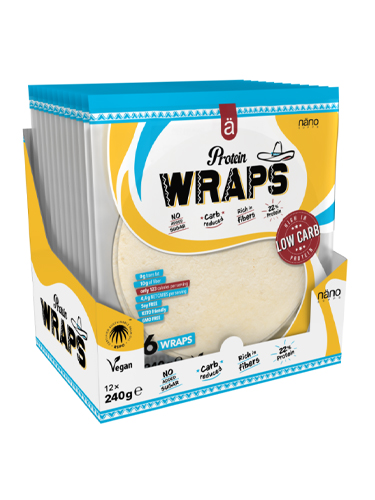 NANOSUPPS Ä Protein Wraps 12x240g