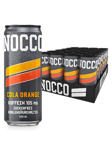 NOCCO BCAA 105mg 24x330ml (Cola Orange)