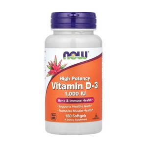 NOW FOODS Vitamin D-3 1000 IU