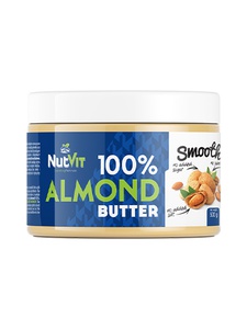 NUTVIT 100% Almond Butter (Smooth, 500g)