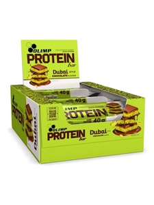 OLIMP SPORT NUTRITION Protein Bar 25x40g (Dubai Chocolate Style)
