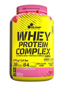 OLIMP SPORT NUTRITION Whey Protein Complex (pot) (Strawberry, 2270g)