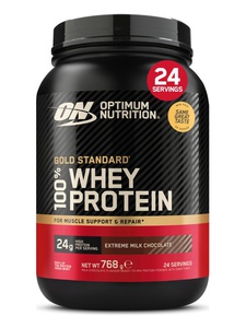 OPTIMUM NUTRITION Gold Standard 100% Whey 768g (Extreme Milk Chocolate)