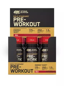 OPTIMUM NUTRITION Gold Standard Pre-Workout Shot 12x60mL