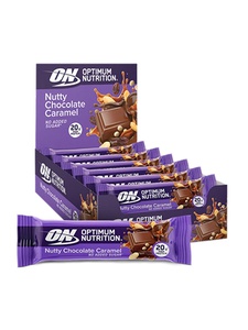 OPTIMUM NUTRITION Protein Bar 10x70g (Nutty Chocolate Caramel)