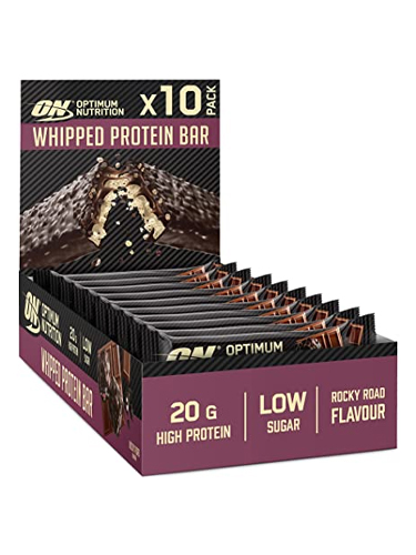 OPTIMUM NUTRITION Whipped Protein Bar Box 10pcs
