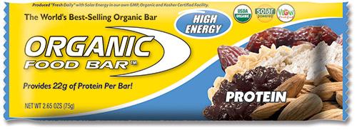 ORGANIC FOOD BAR Protein, BIO