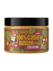 OSTROVIT 100% Cashew Butter (Crunchy, 500g)